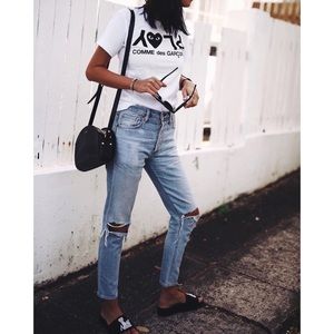 Classic Crop Fit Jeans 